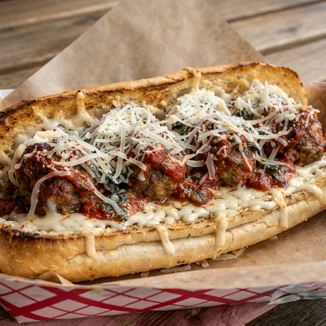 Maximus Meatball Sub.